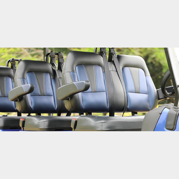 New 2023 Evolution D5 Ranger 6 Seater Electric Car (Lithium), Sky Blue