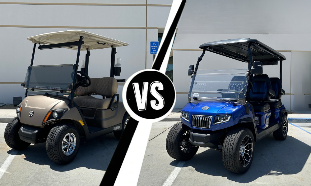 Yamaha vs. Evolution Golf Carts