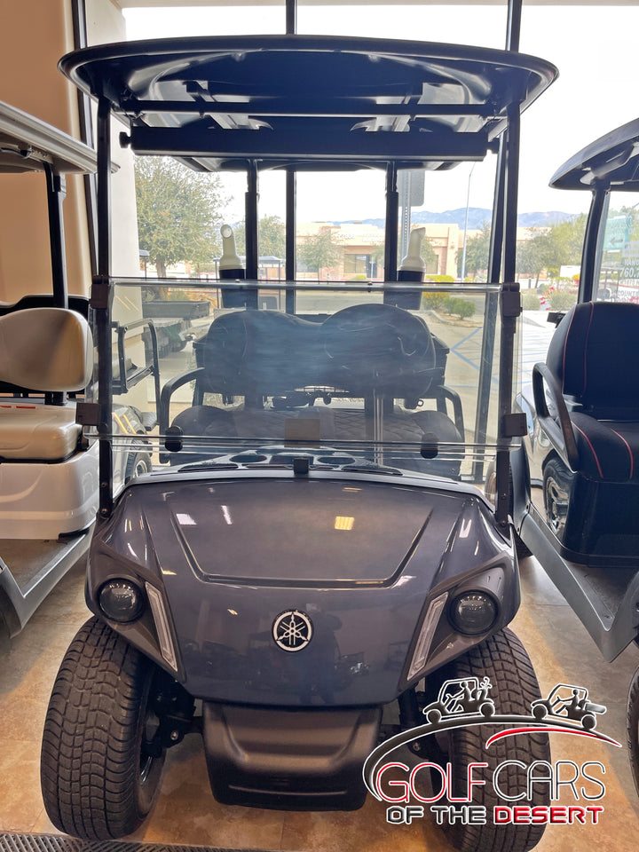 Used 2021 Yamaha Drive2 Personal 2-seater Electric Golf Car (Lithium), Carbon