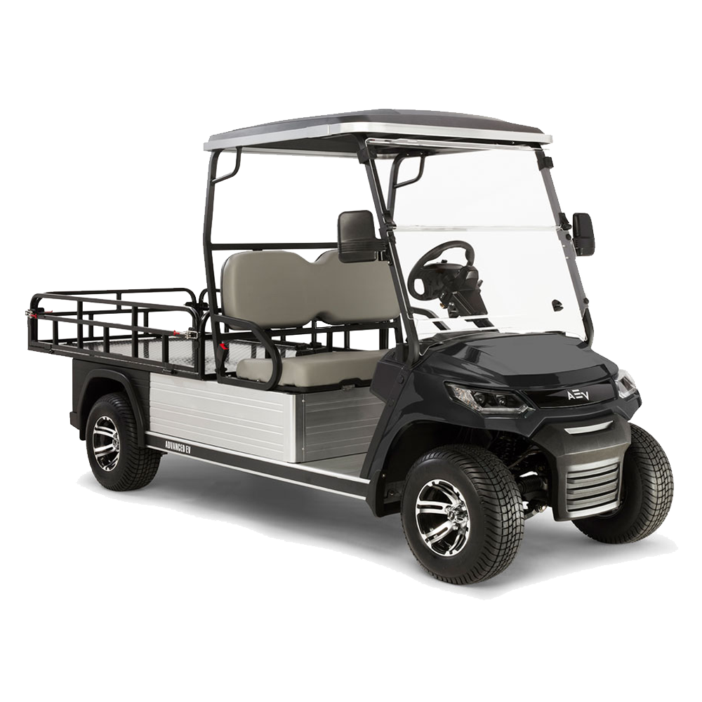 New 2023 Advanced-EV Advent HD FXR 2-seater Electric Utility Vehicle (Lithium), Black