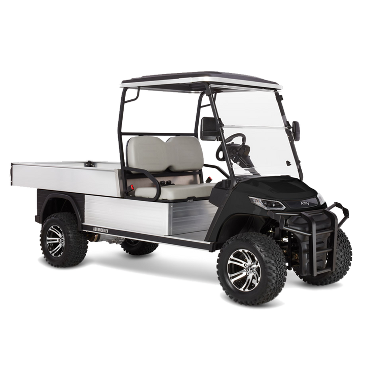 New 2023 Advanced-EV Advent HD LX 2-seater Lifted Electric Utility Vehicle (Lithium), Black