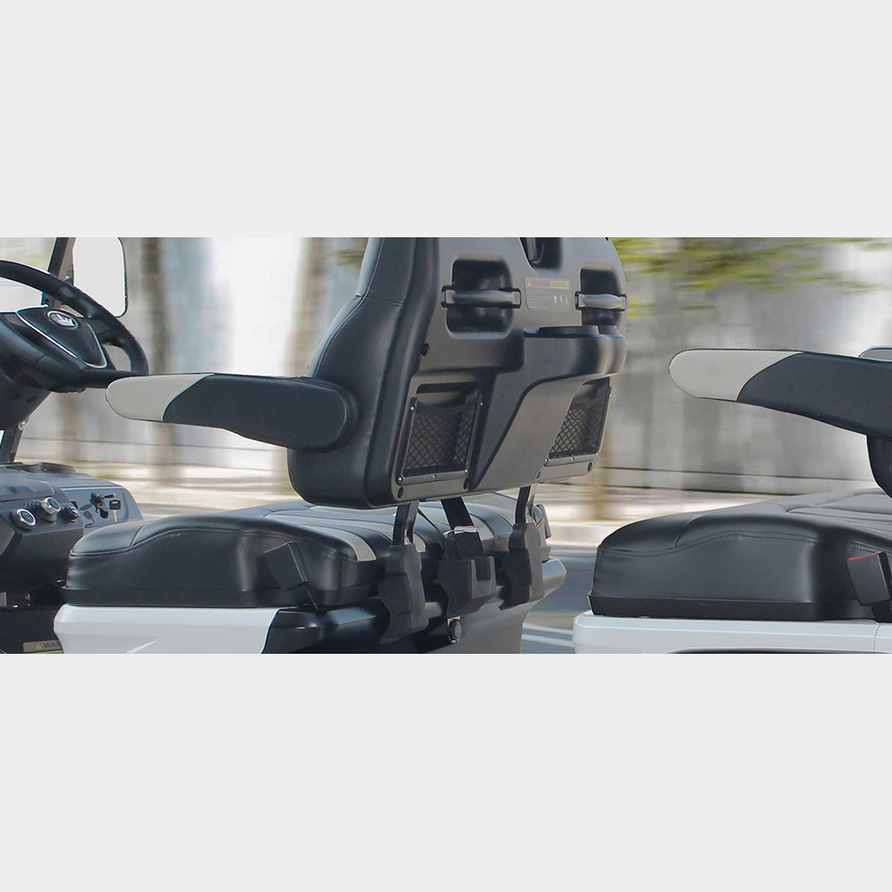 New 2023 Evolution D5 Ranger 6 Seater Electric Car (Lithium), Black Sapphire