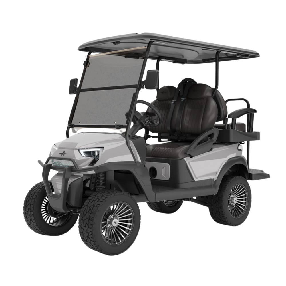 2024 Atlas 4 Passenger Lifted Electric Golf Car - New