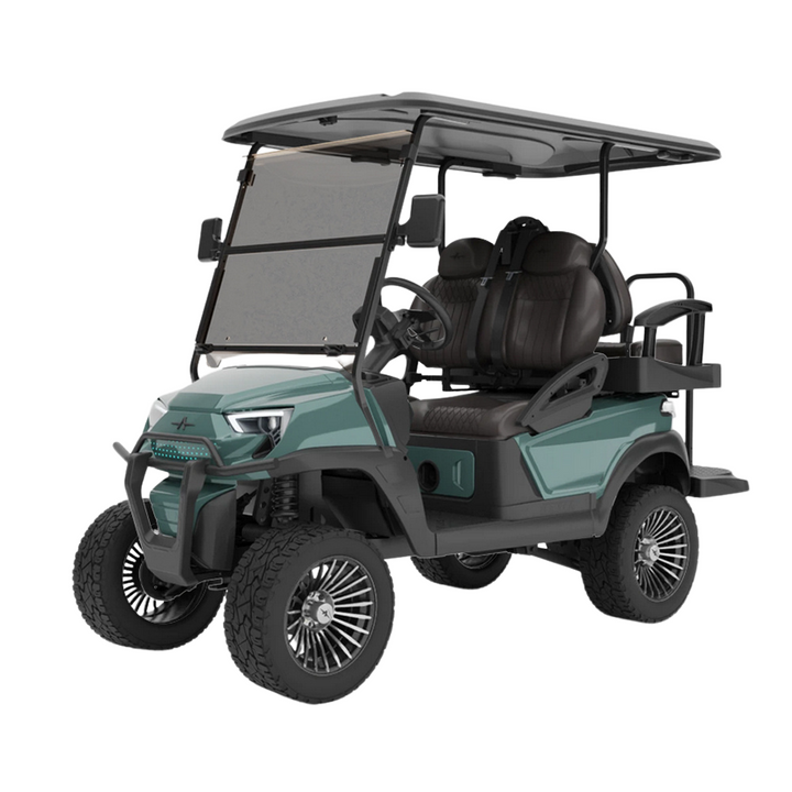 2024 Atlas 4 Passenger Lifted Electric Golf Car - New