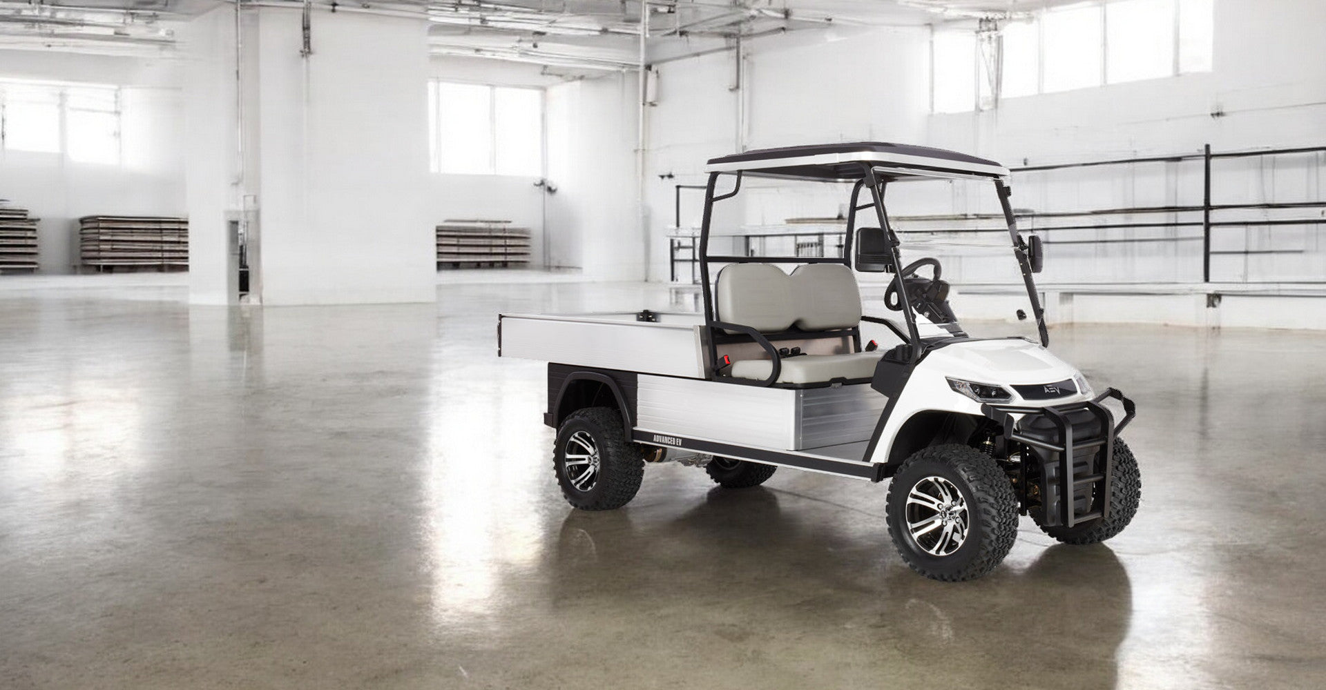 2024 Advanced EV Advent HD LX Lifted Electric Utility Golf Car