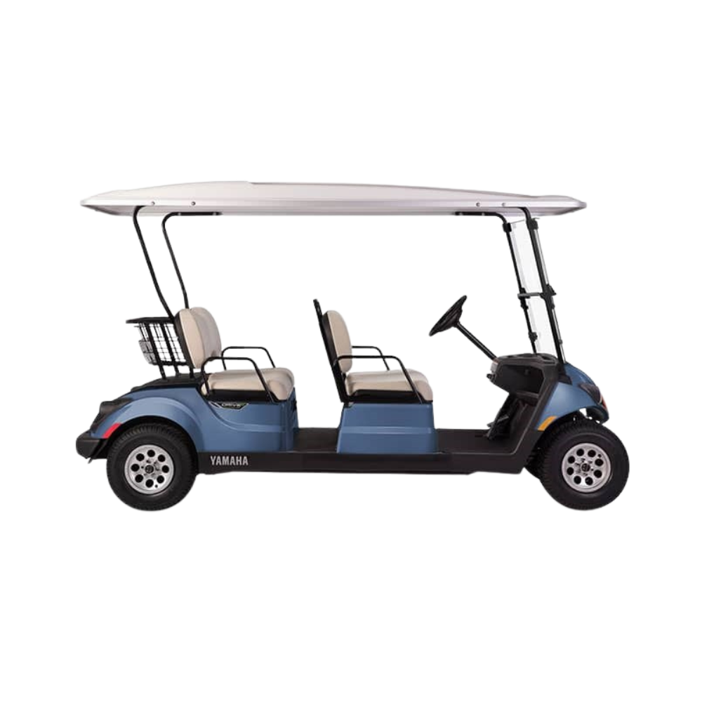 New 2023 Yamaha Concierge 4 Personal 4-seater Electric Golf Car (Lithium-Ion), Bluestone