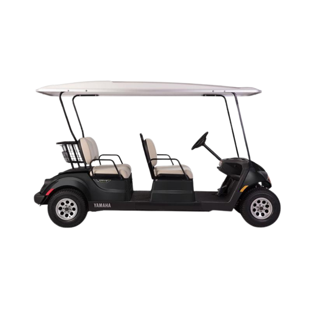 New 2023 Yamaha Concierge 4 Personal 4-seater Electric Golf Car (Lithium-Ion), Onyx