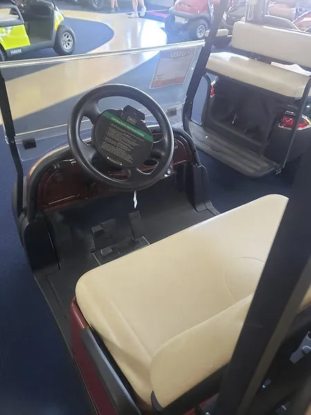 Used 2006 Club Car Precedent 4 Passenger Golf Cart, Red