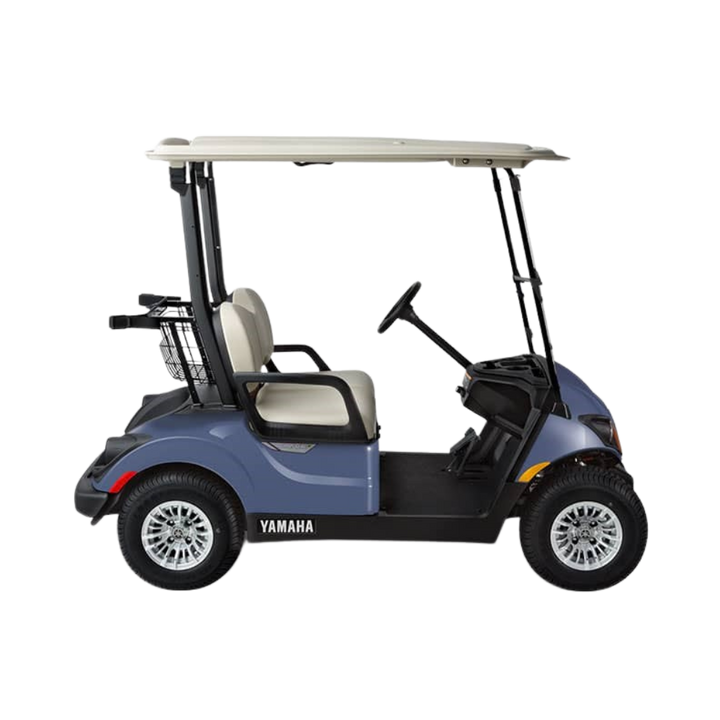 New 2023 Yamaha Drive2 PTV Personal 2-seater Electric Golf Car (Lithium-Ion), Bluestone