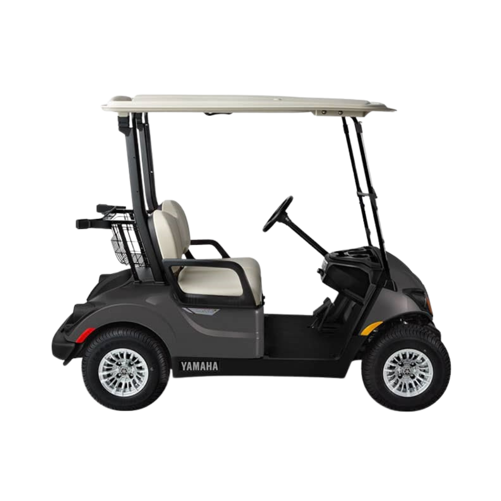 New 2023 Yamaha Drive2 PTV Personal 2-seater Electric Golf Car (Lithium-Ion), Graphite