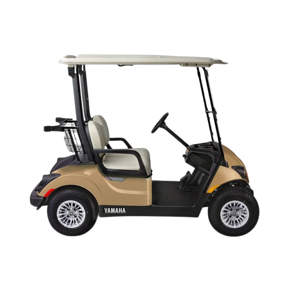New 2023 Yamaha Drive2 PTV Personal 2-seater Electric Golf Car (Lithium-Ion), Mica Matte